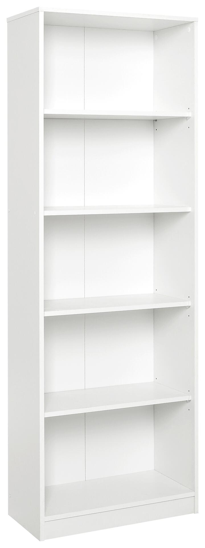 Regal Peggy 6 weiß B/H/T: ca. 58x168x28 cm