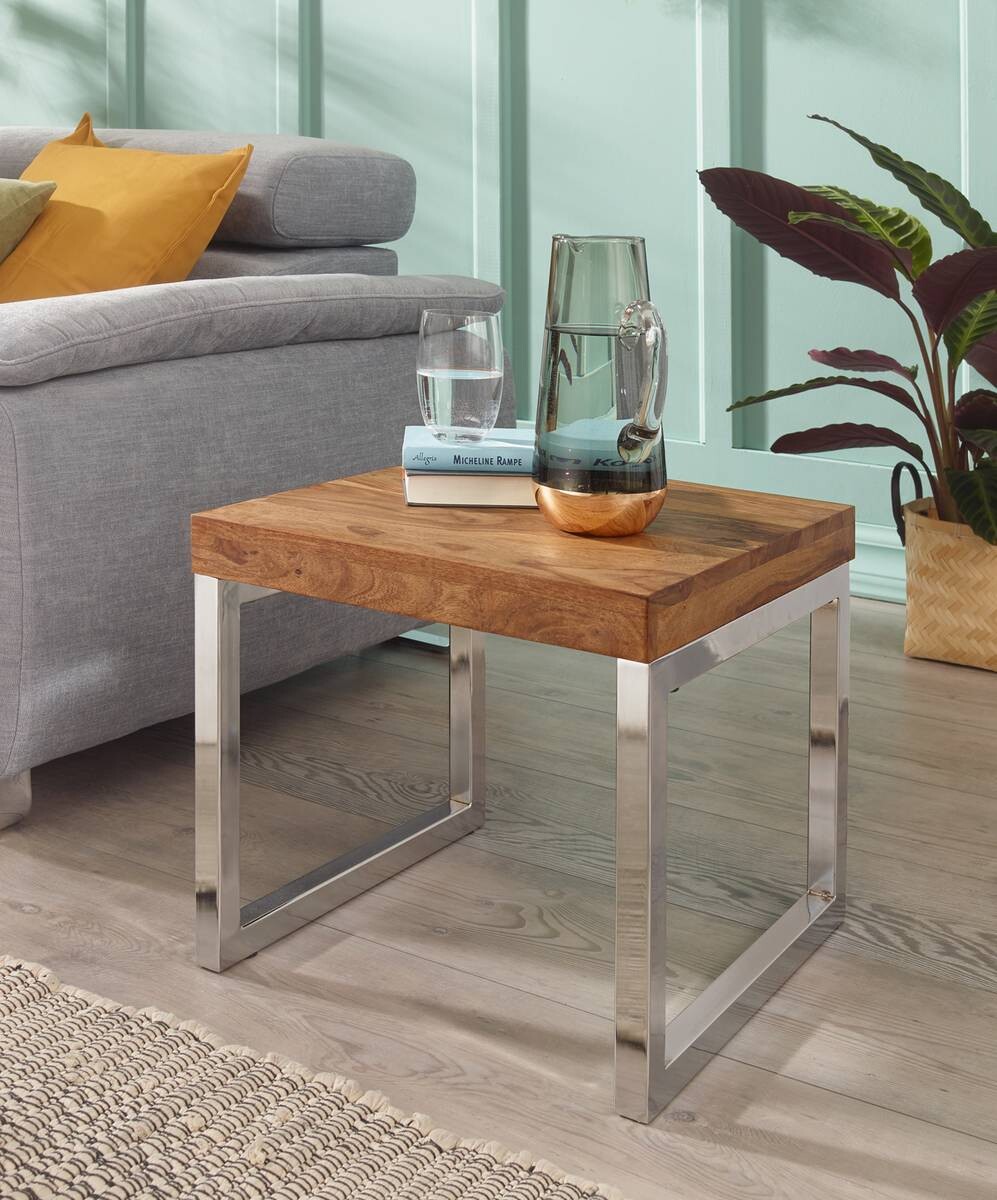 Beistelltisch rosenholz Holz B/H/T: ca. 45x40x45 cm