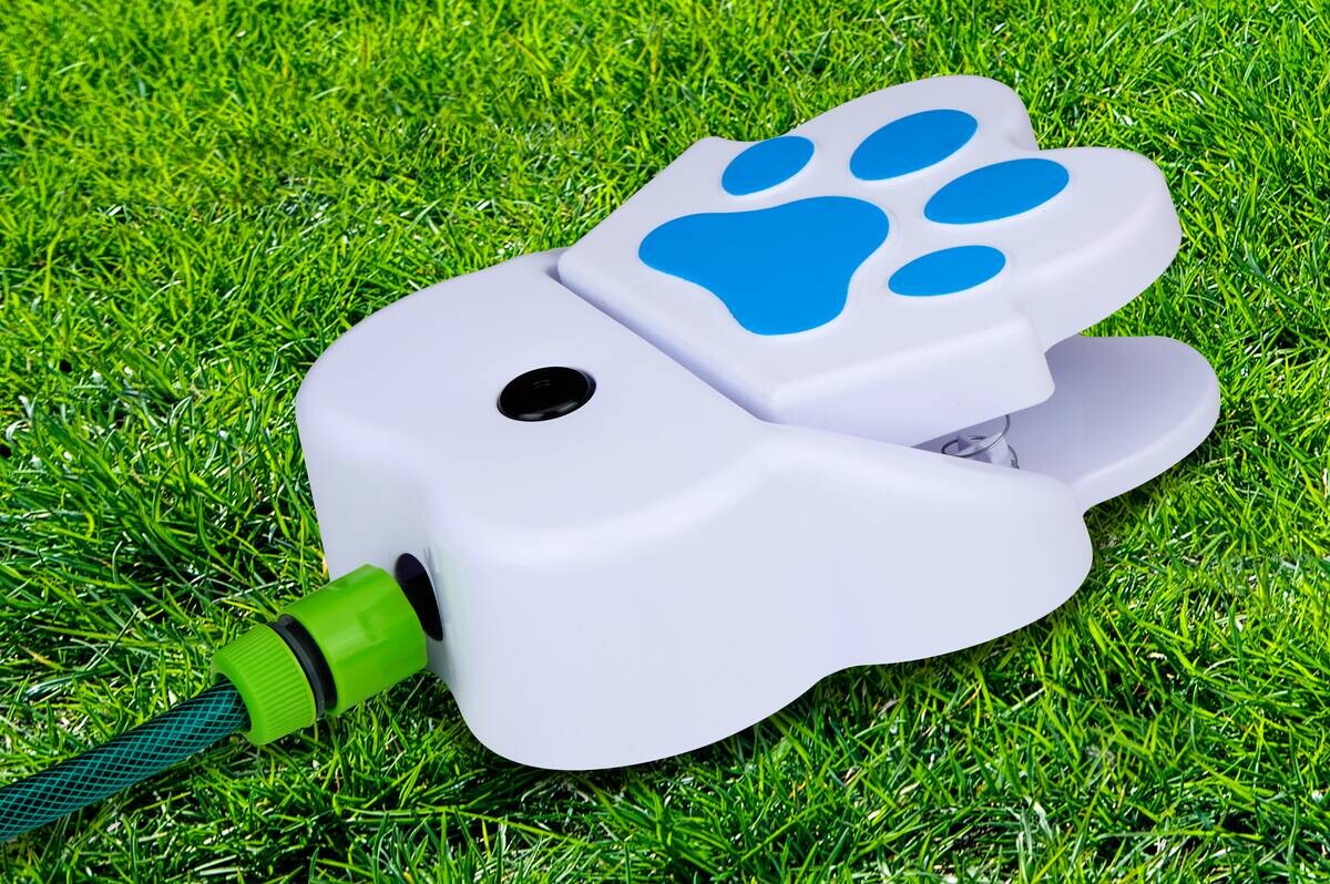 Pet Treatment Wasserbrunnen weiß Polypropylen B/H/L: ca. 40x8,2x25,4 cm