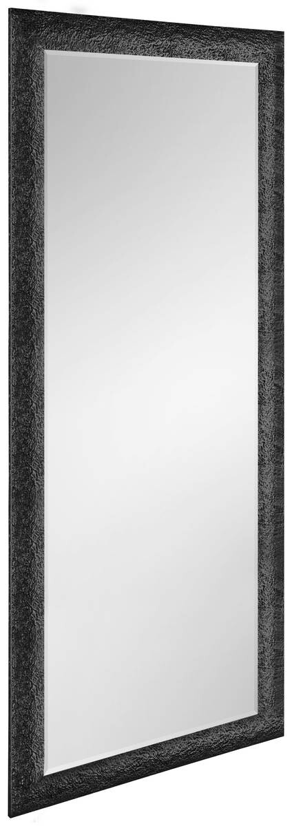 Rahmenspiegel Susanna schwarz glitzernd B/H: ca. 70x170 cm