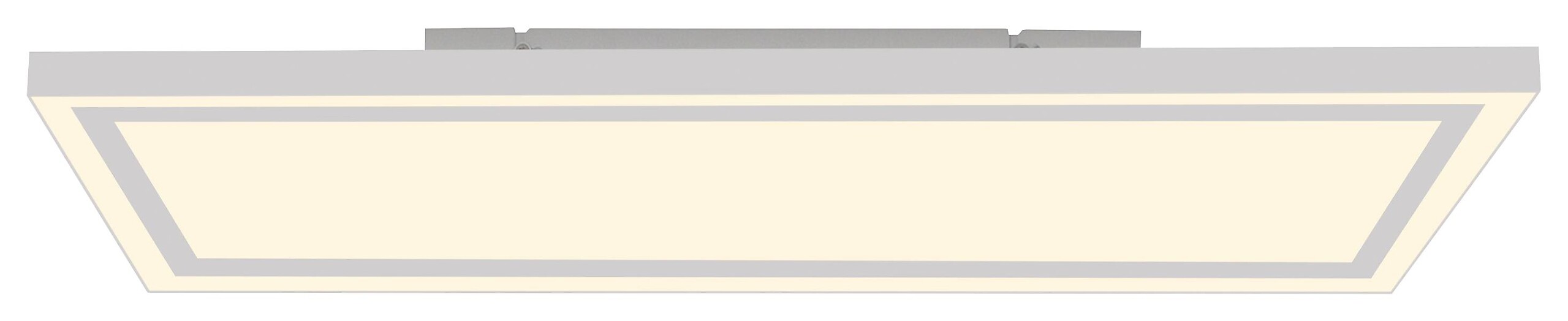 Just Light LED-Deckenleuchte BEDGING 14882-16 weiß Eisen Kunststoff B/H/T: ca. 80x5,6x35 cm 2 Brennstellen