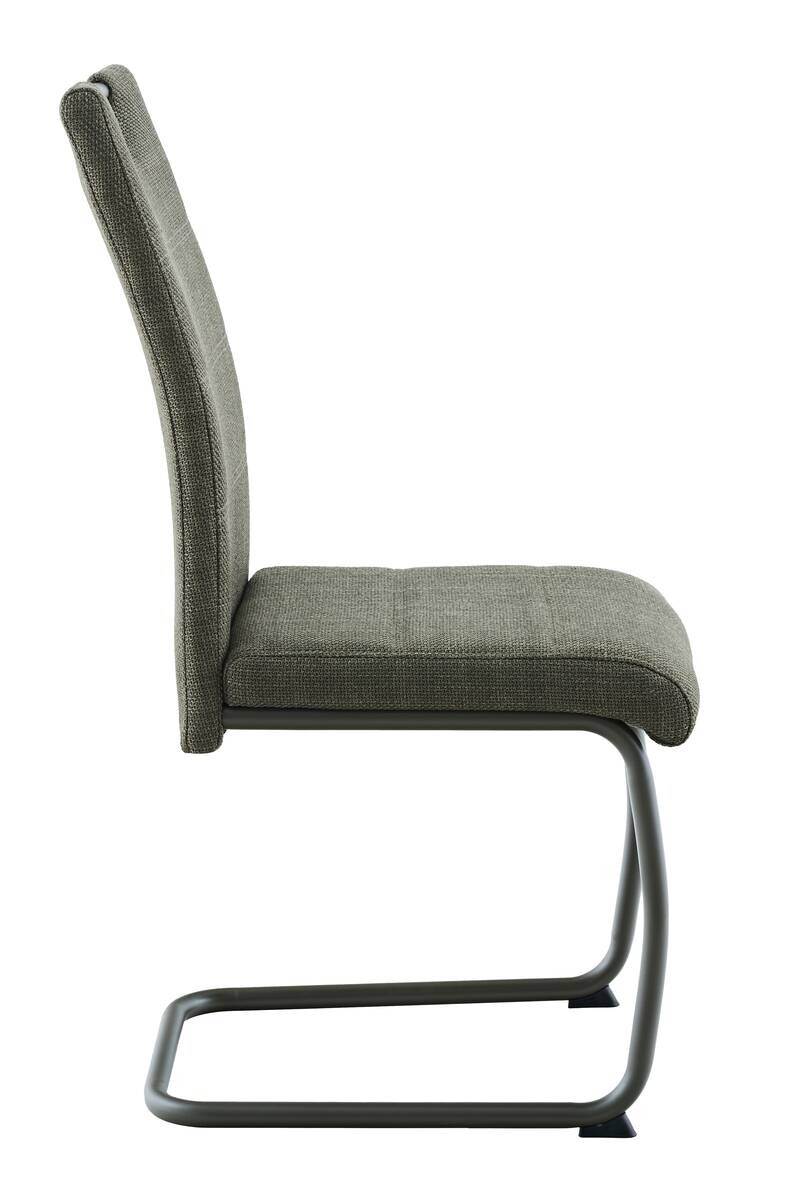 Schwingstuhl Florenz grün Webstoff B/H/T: ca. 43x99x60 cm