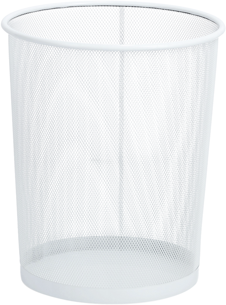 Zeller Papierkorb weiß B/H/L: ca. 30x35x30 cm