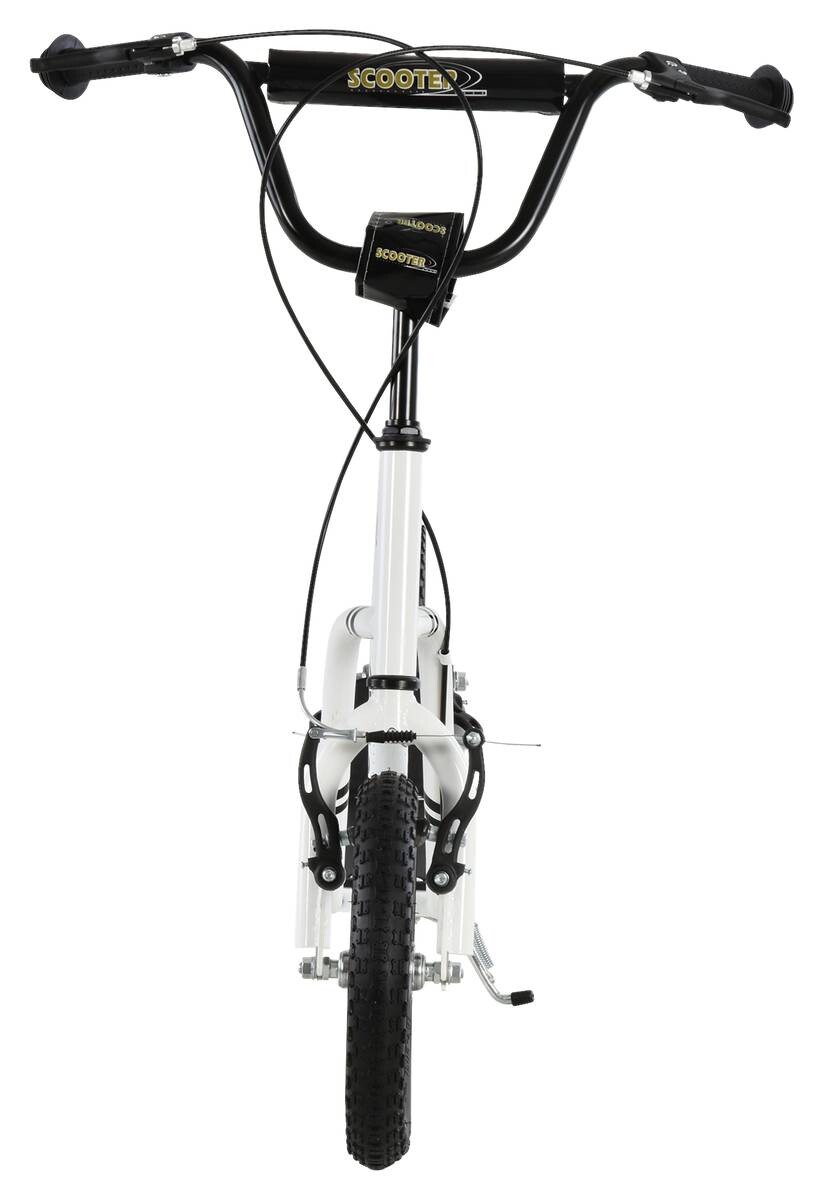 HOMCOM Tretroller weiß B/H/L: ca. 58x85x120 cm