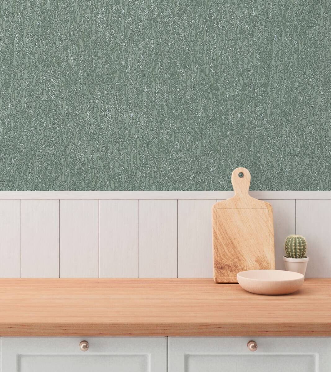 A.S.Creation Vliestapete grün B/H/D: ca. 53x1005x9,3 cm