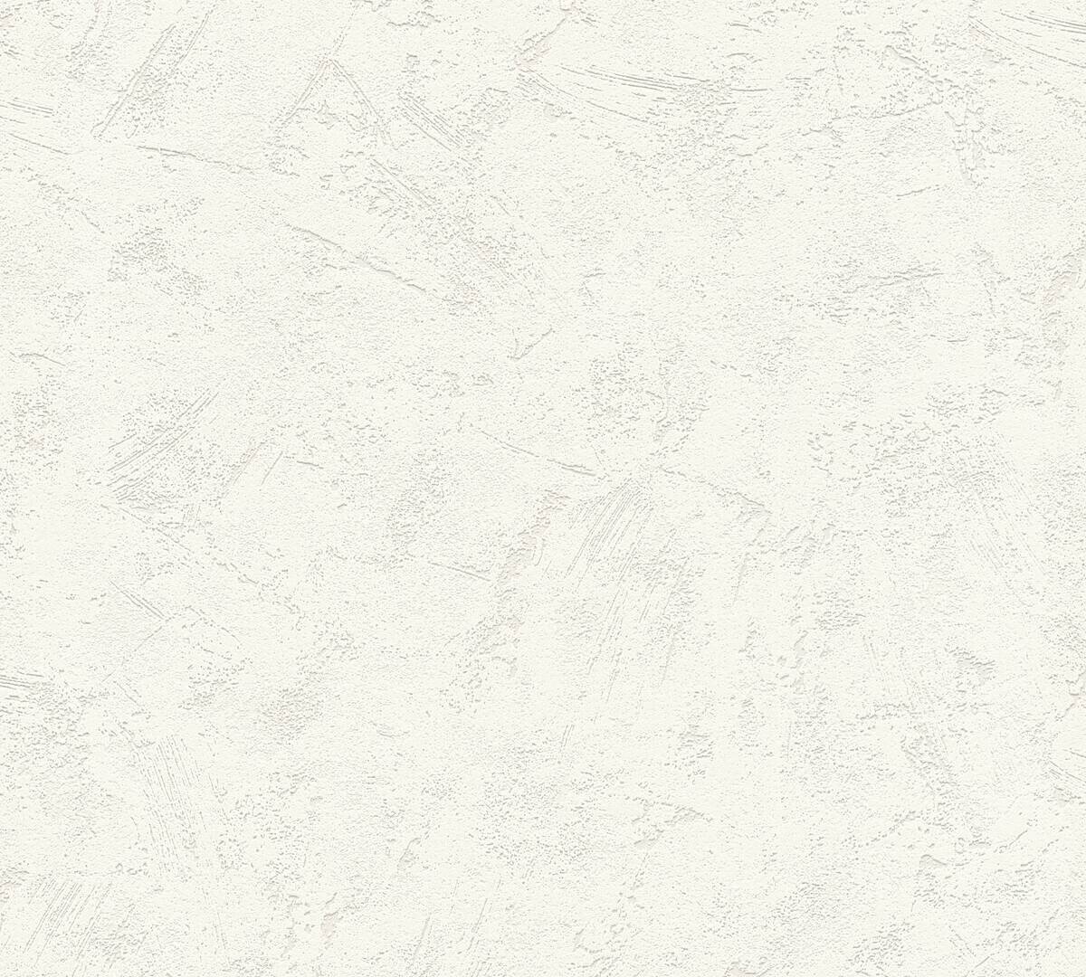 A.S.Creation Vliestapete Flavour Uni weiß B/L: ca. 53x1005 cm