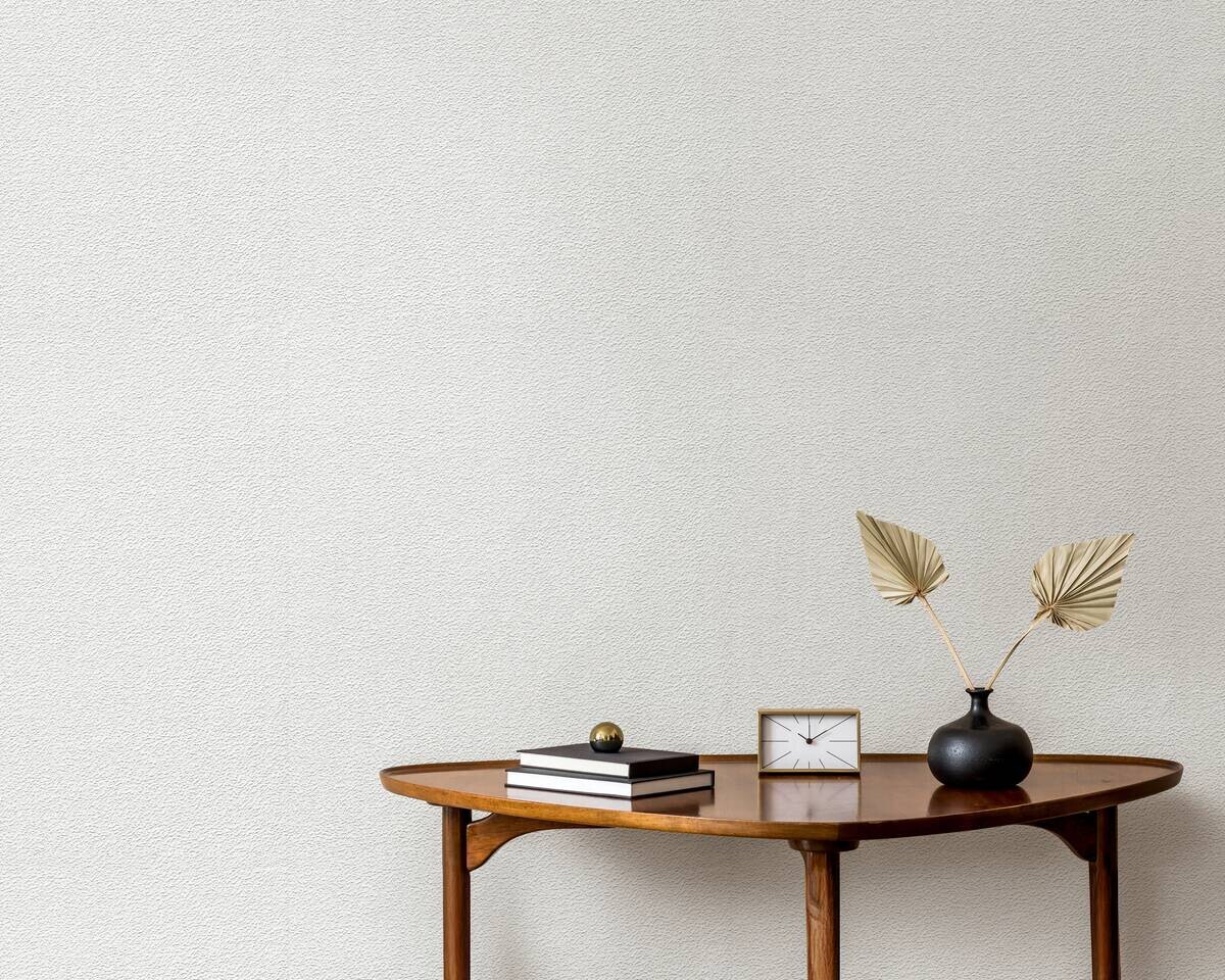 Vliestapete Struktur weiß B/L: ca. 53x2000 cm