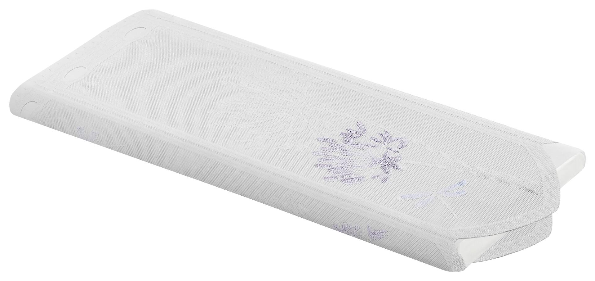 Scheibengardinen-Meterware Isen bunt H: ca. 45 cm