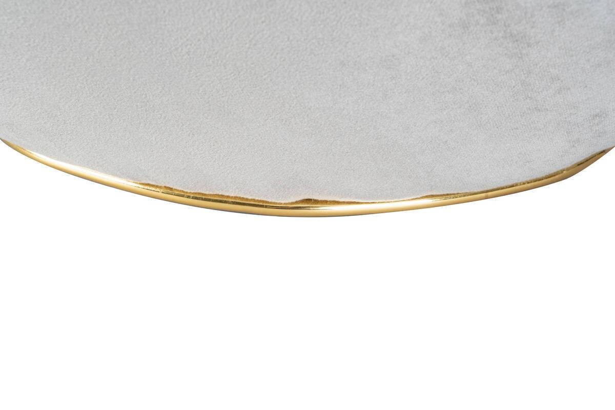 360 Living Hocker Contessa 100 taupe gold B/H/T: ca. 60x42,5x60 cm