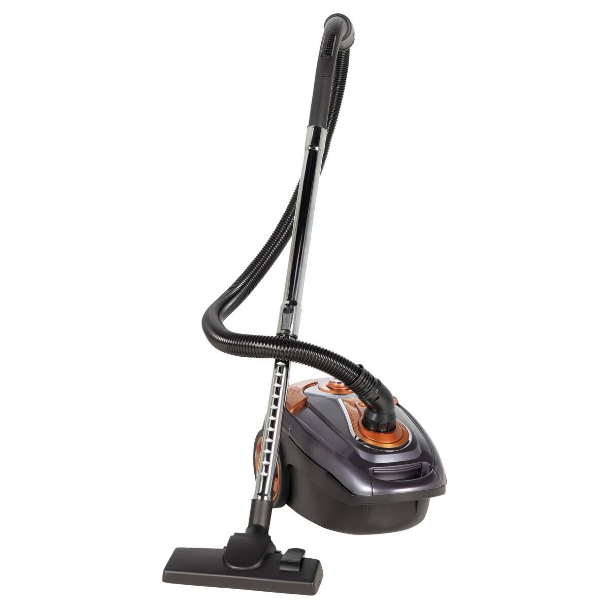 POCOline Bodenstaubsauger Kupfer grau Metall Kunststoff B/H/L: ca. 28,6x24x43 cm