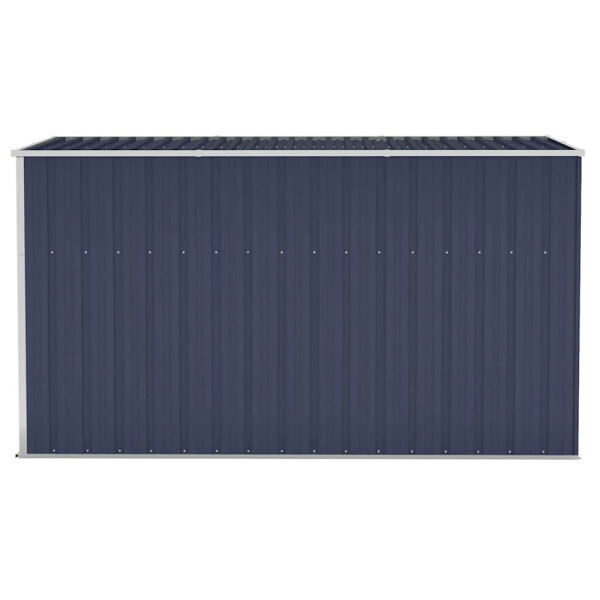 vidaXL Gartenhaus anthrazit B/H/T: ca. 118x178x288 cm