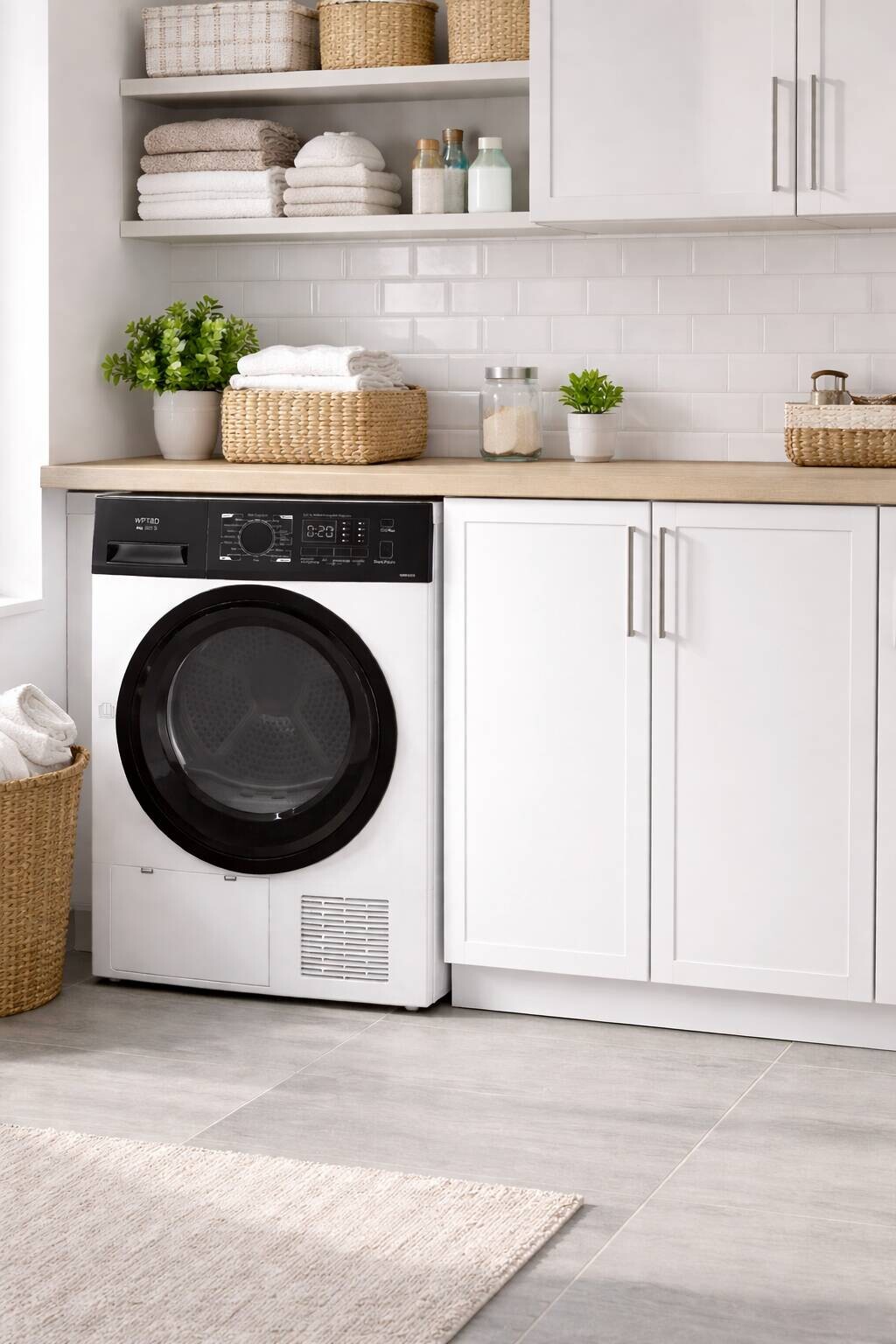 POCOline Wärmepumpentrockner WPT8D weiß B/H/T: ca. 60x85x60 cm ca. 8 kg