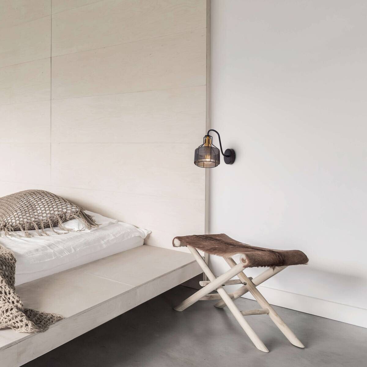 Näve Leuchten Spotleuchte 1387322 schwarz Metall B/H/T: ca. 13,5x23x22 cm E14 1 Brennstellen