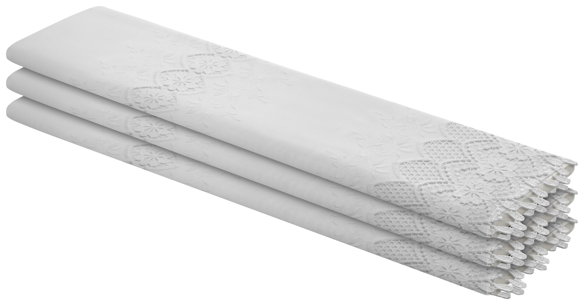 Store-Meterware Elisa weiß H: ca. 175 cm