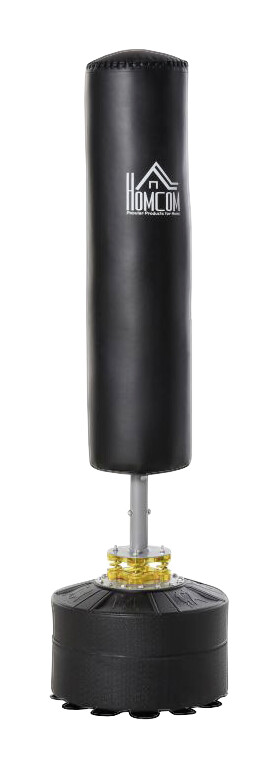 HOMCOM Standboxsack schwarz Stahl B/H: ca. 50x170 cm