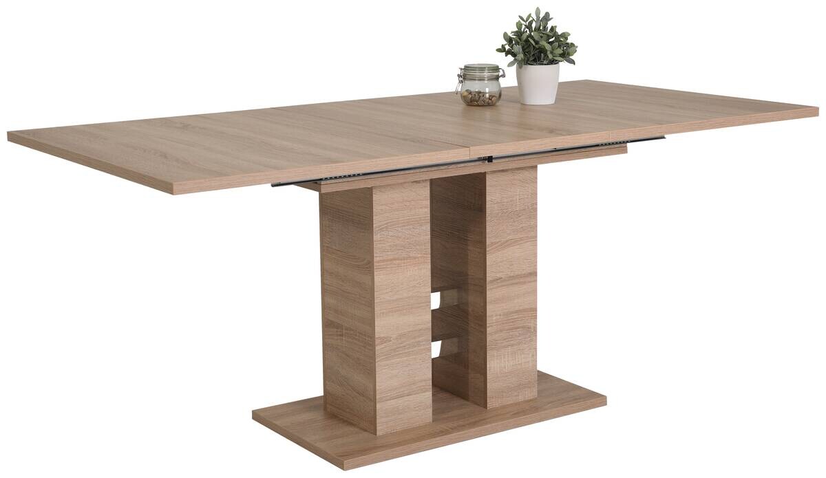 Essgruppe Ulla Eiche anthrazit Holzwerkstoff B/H/T: ca. 220x76x90 cm