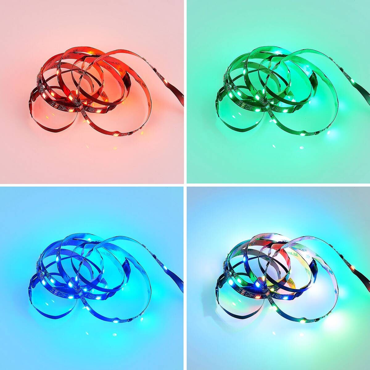 Lichtband schwarz Kunststoff B/L: ca. 1x120 cm