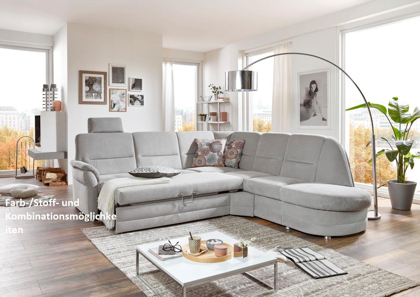 Wohnlandschaft Topasplan Q+ B/T: ca. 228x160 cm