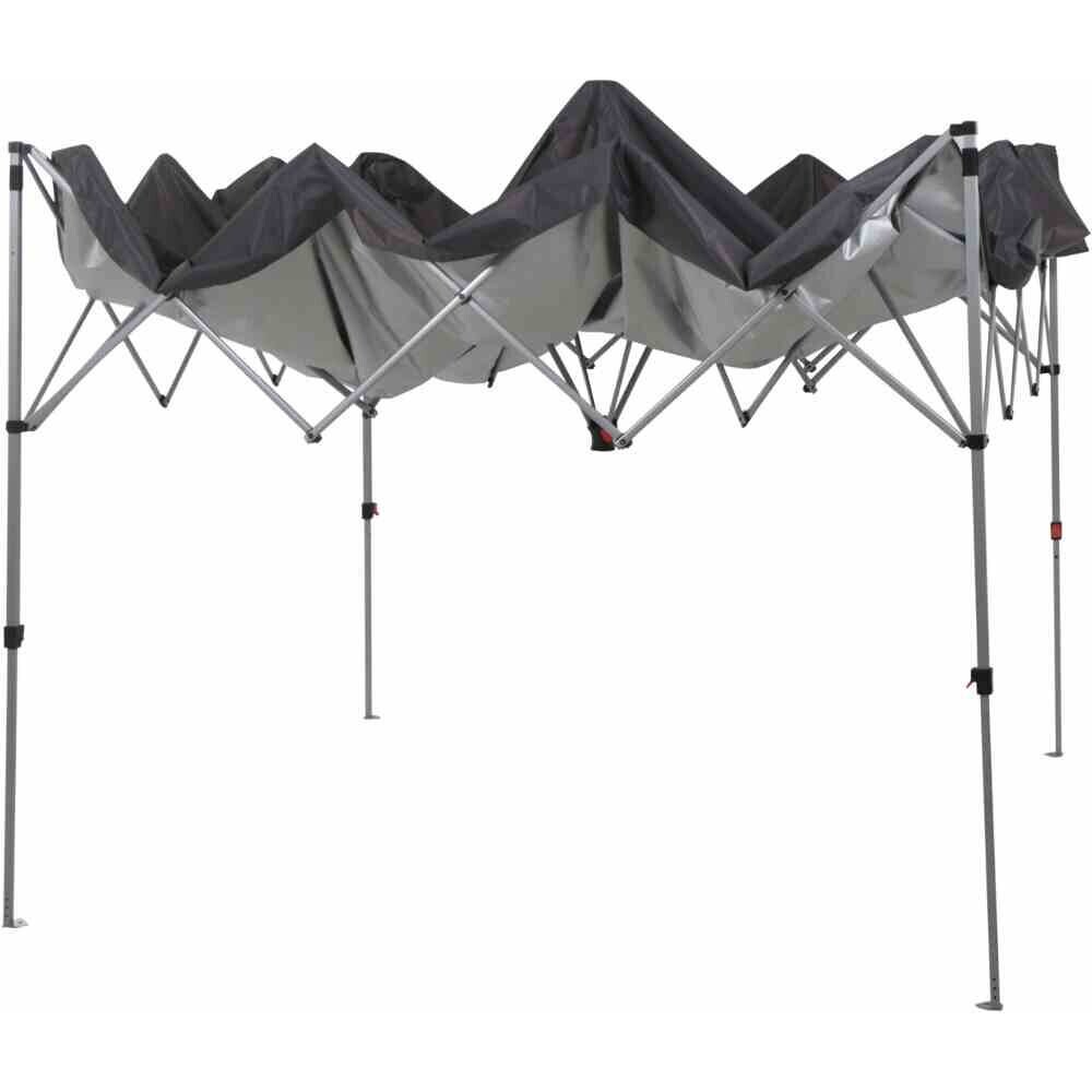 Gardamo Pavillon EASYUP Stahl Polyester B/H/L: ca. 300x270x300 cm
