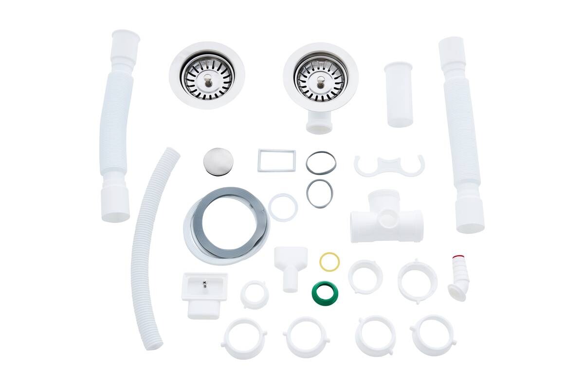 Respekta Einbauspüle Dallas 100 x 50 Edelstahl B/H/T: ca. 86x17x50 cm