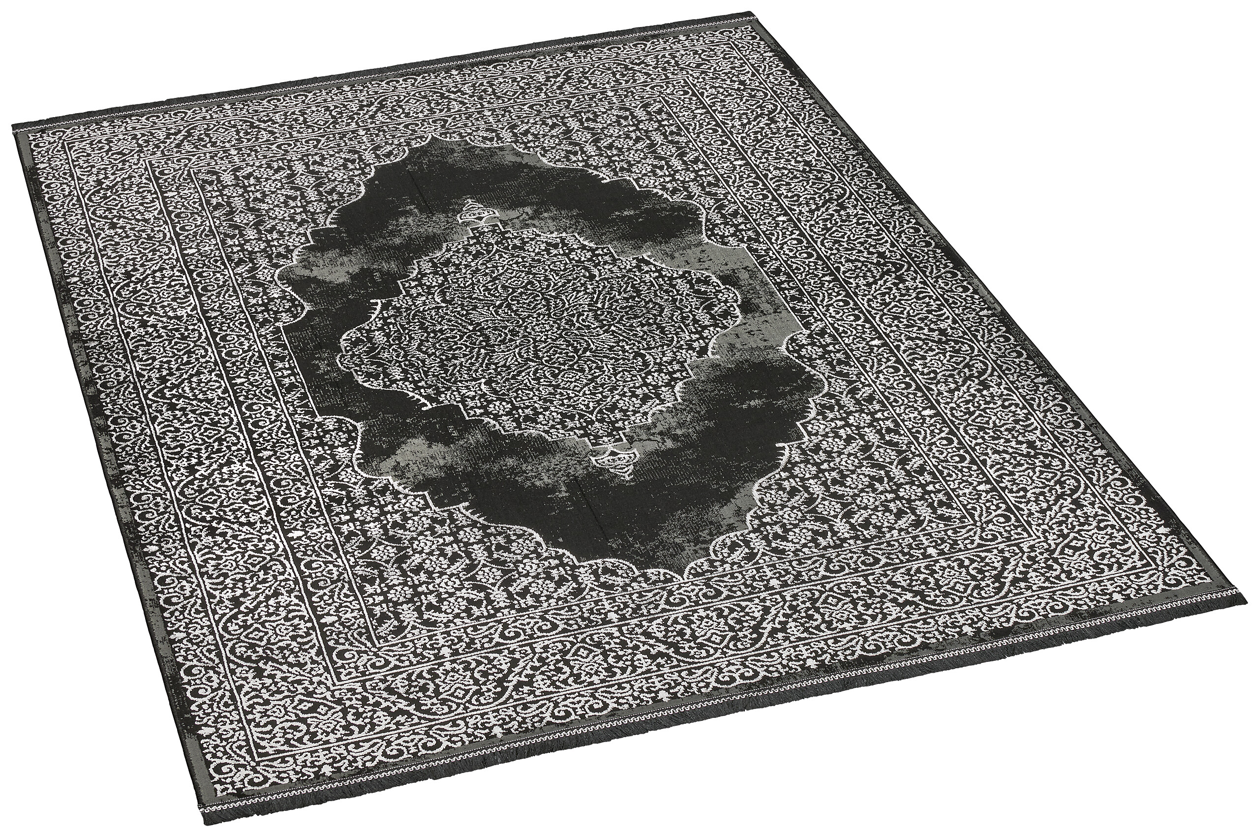 Webteppich Salsa schwarz B/L: ca. 160x230 cm