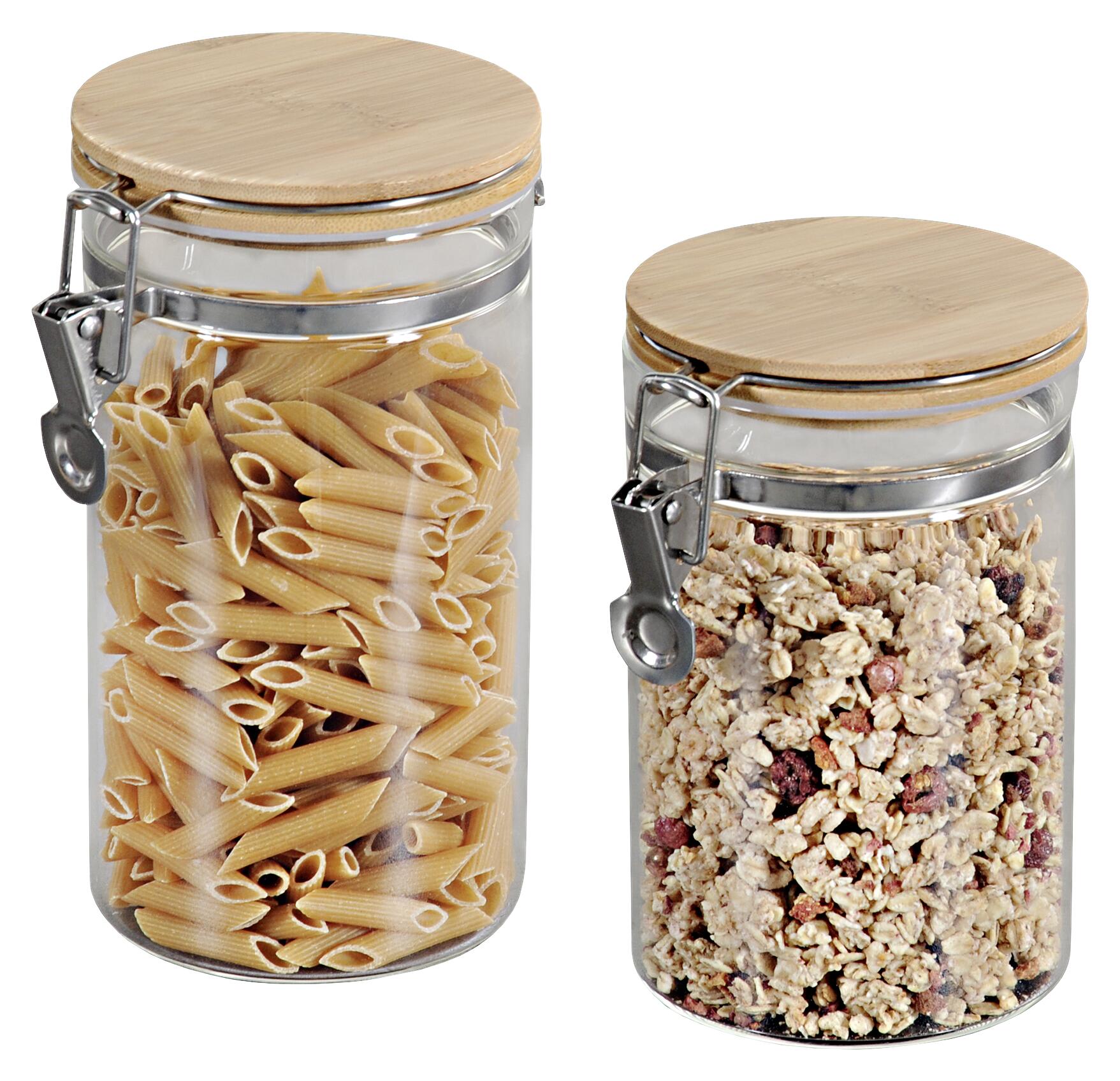 Kesper Aufbewahrungsglas Set transparent Kesper Aufbewahrungsglas Set transparent