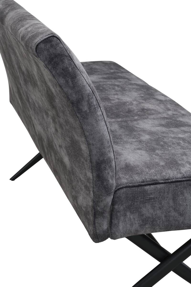 Bank Porto I anthrazit B/H/T: ca. 140x89x64 cm