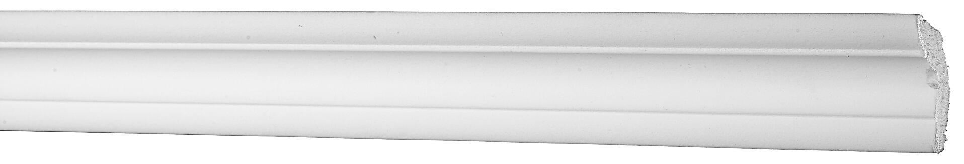 Zierprofil weiß B/H/L: ca. 1,5x2,5x200 cm