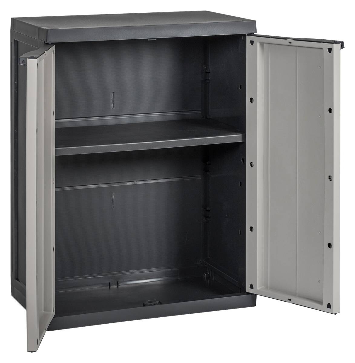 Toomax Kunststoffschrank grau B/H/T: ca. 65x85x37 cm