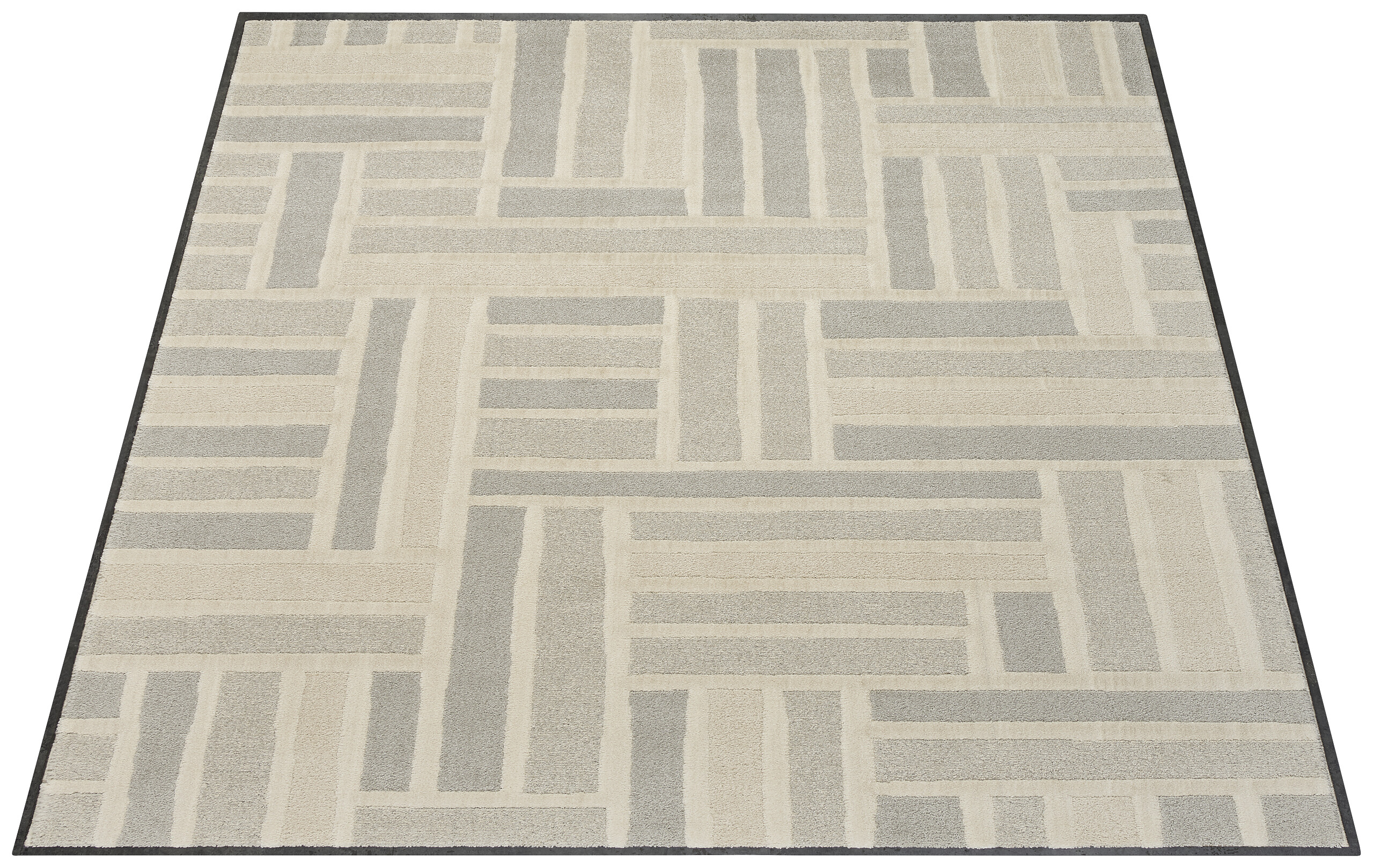 Webteppich Amore grau B/L: ca. 80x150 cm