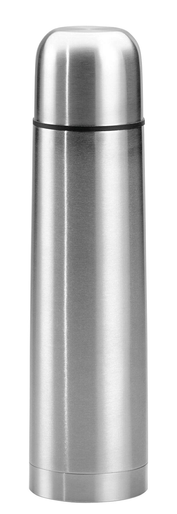 Axentia Isolierflasche silber Edelstahl B/H/L: ca. 7,5x22,5x7,5 cm