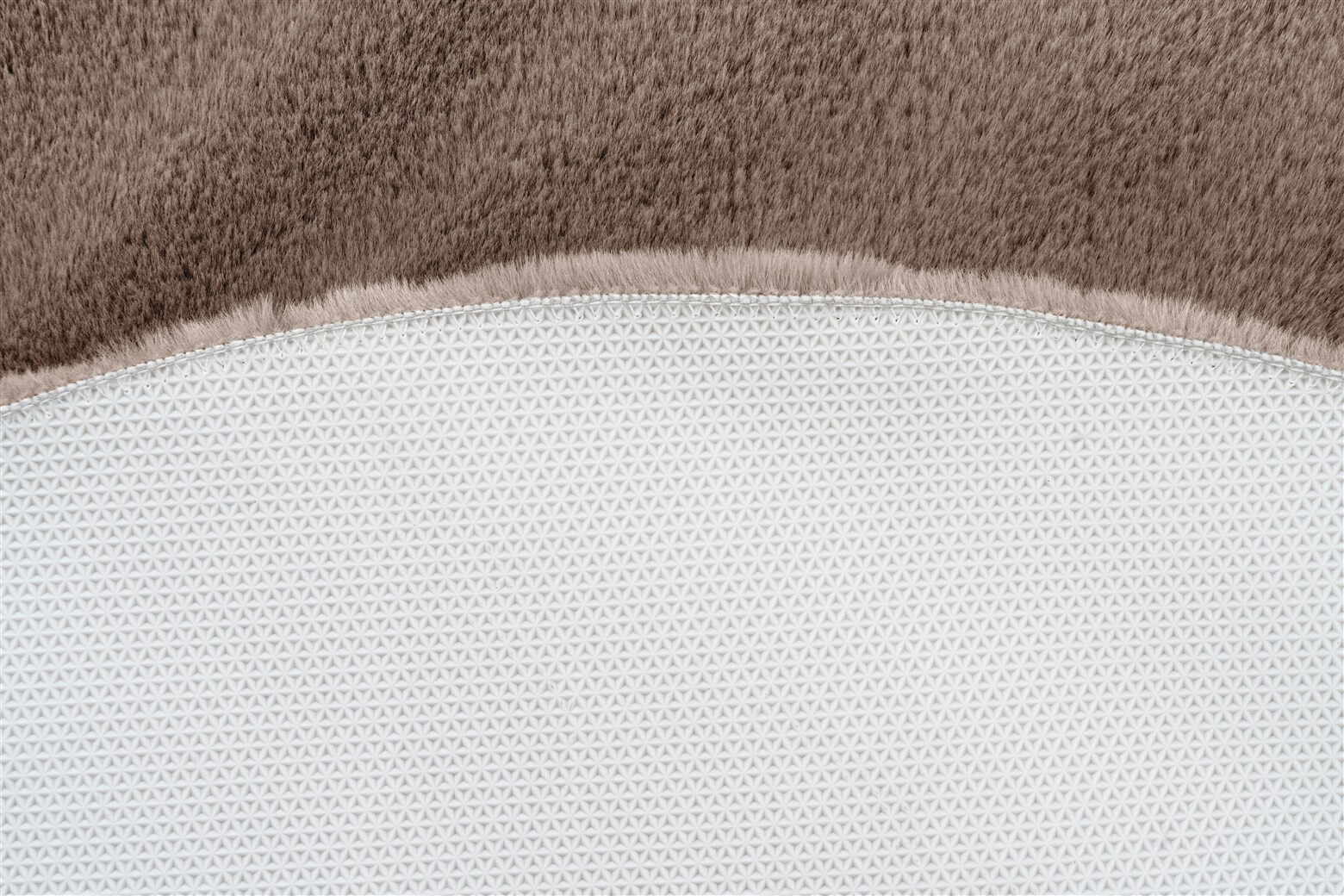 Kayoom Hochflorteppich Badematte Rabbit 225 sand B/H/L: ca. 100x3,5x100 cm