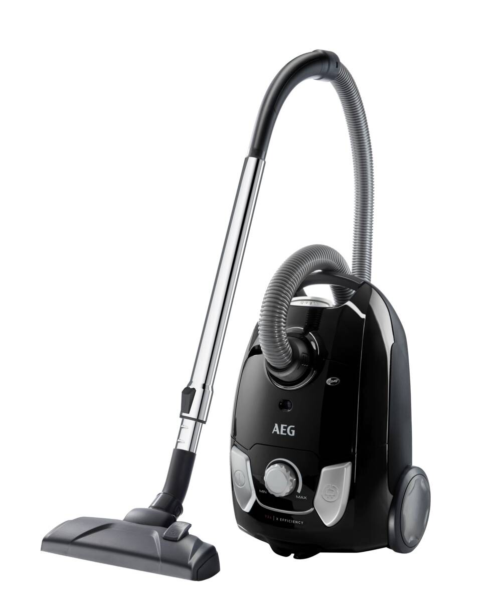 AEG Bodenstaubsauger VX4-1-EB grau schwarz Kunststoff Metall B/H/T: ca. 29x42x23 cm