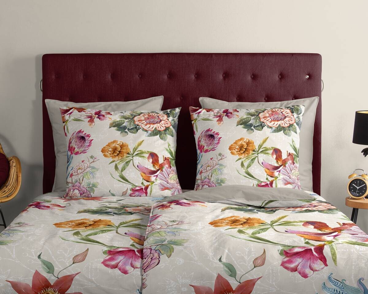 Baumwoll Bettwäsche Jaimy sand Baumwolle B/L: ca. 135x200 cm