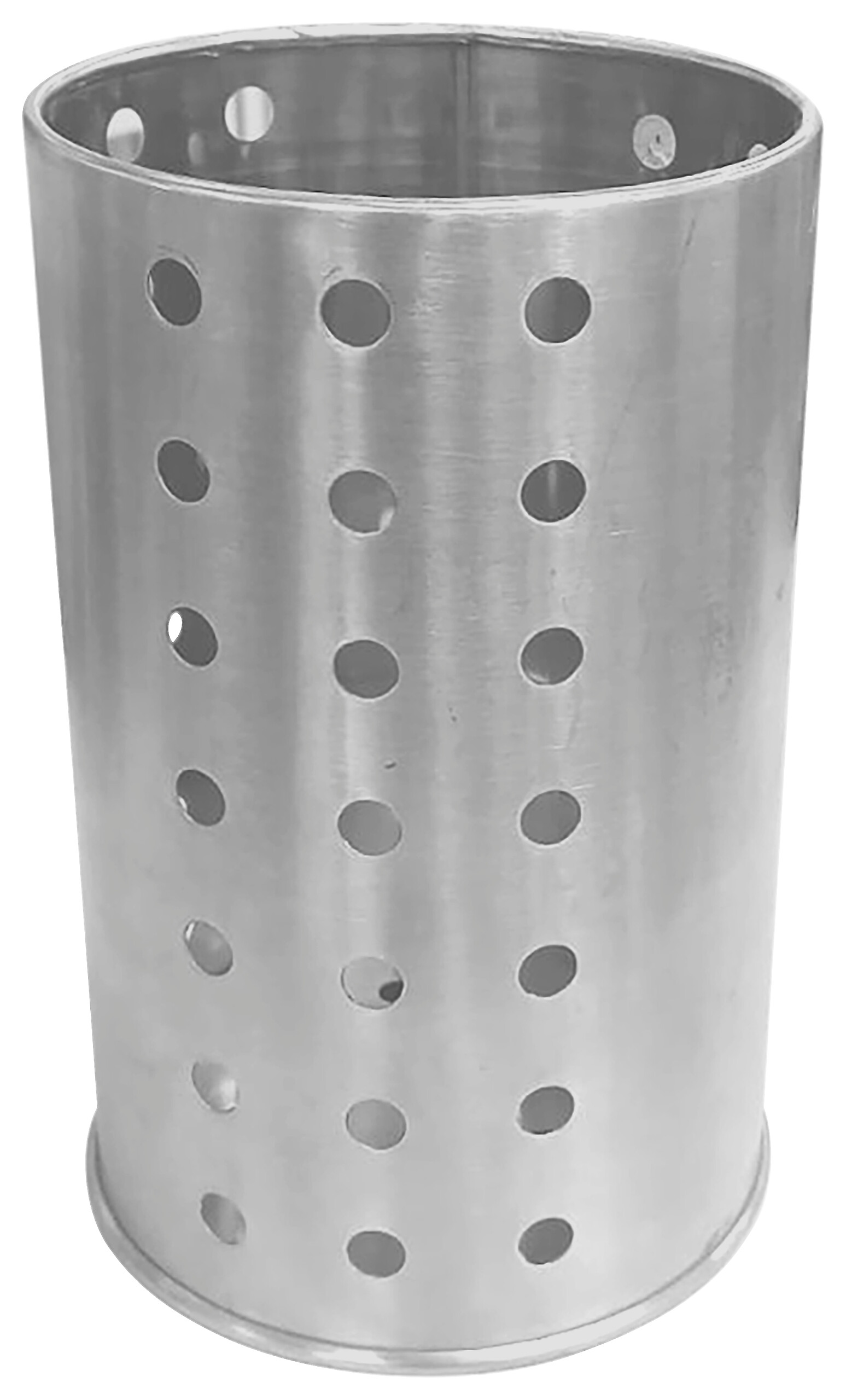 POCOline Besteckhalter silber Edelstahl H/D: ca. 14x9,5 cm