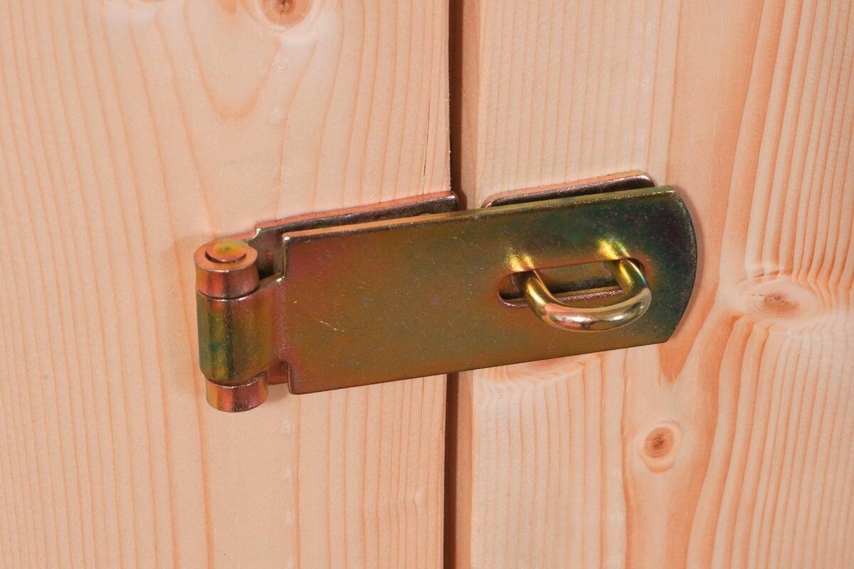 Karibu Fahrradgarage Jimmy natur B/H/T: ca. 163x167x216 cm