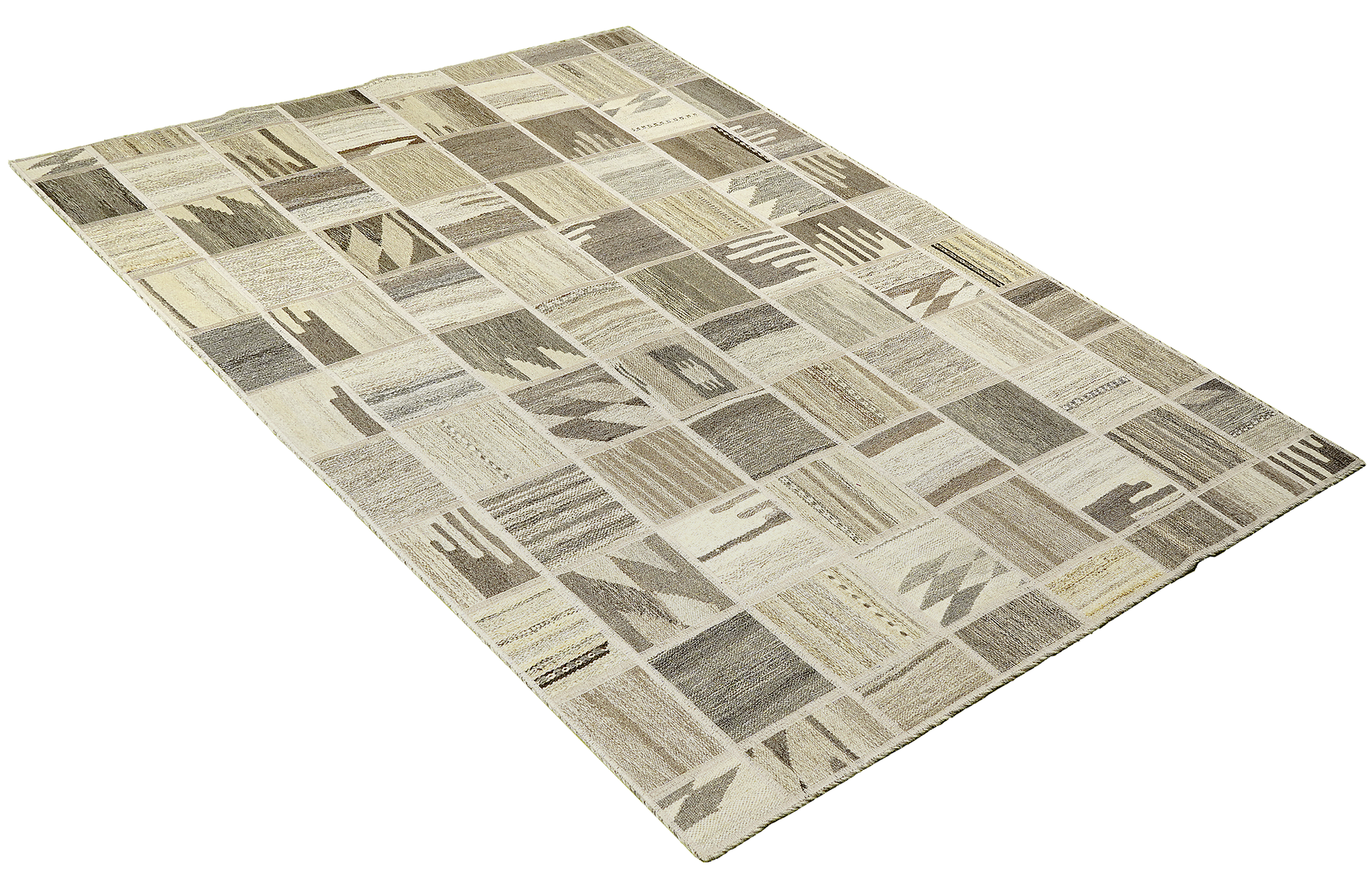 PersaTepp Teppich Kelim Tekkehdouz beige B/H/L: ca. 150x1x200 cm PersaTepp Teppich Kelim Tekkehdouz beige B/H/L: ca. 150x1x200 cm