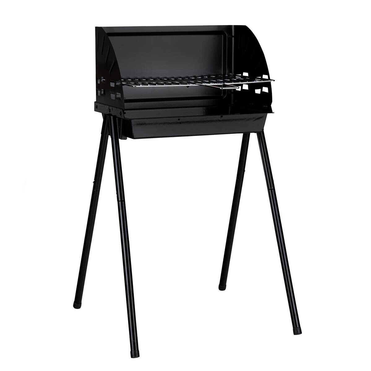 HI Grill Stahl B/H/L: ca. 47x74x55 cm