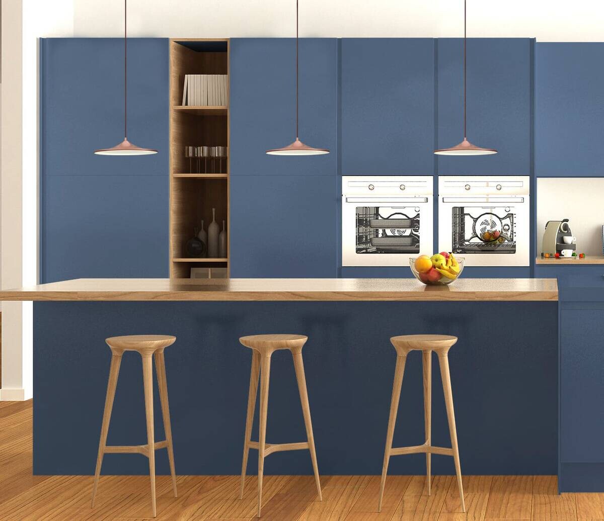 Westinghouse LED-Pendelleuchte Masssie Kupfer Metall B/H/L: ca. 36x139x36 cm