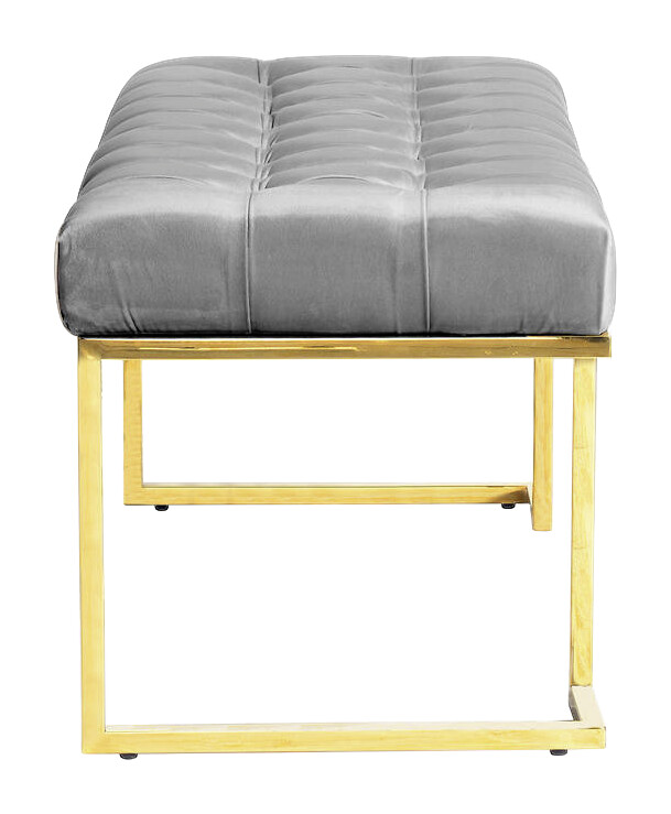 Sitzbank Rare 201 grau B/H/T: ca. 47x48x100 cm