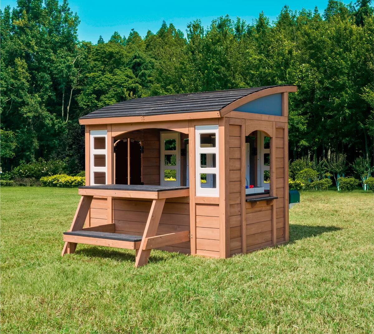 Zwerkules Spielhaus Trolli natur B/H/L: ca. 177x139x156 cm