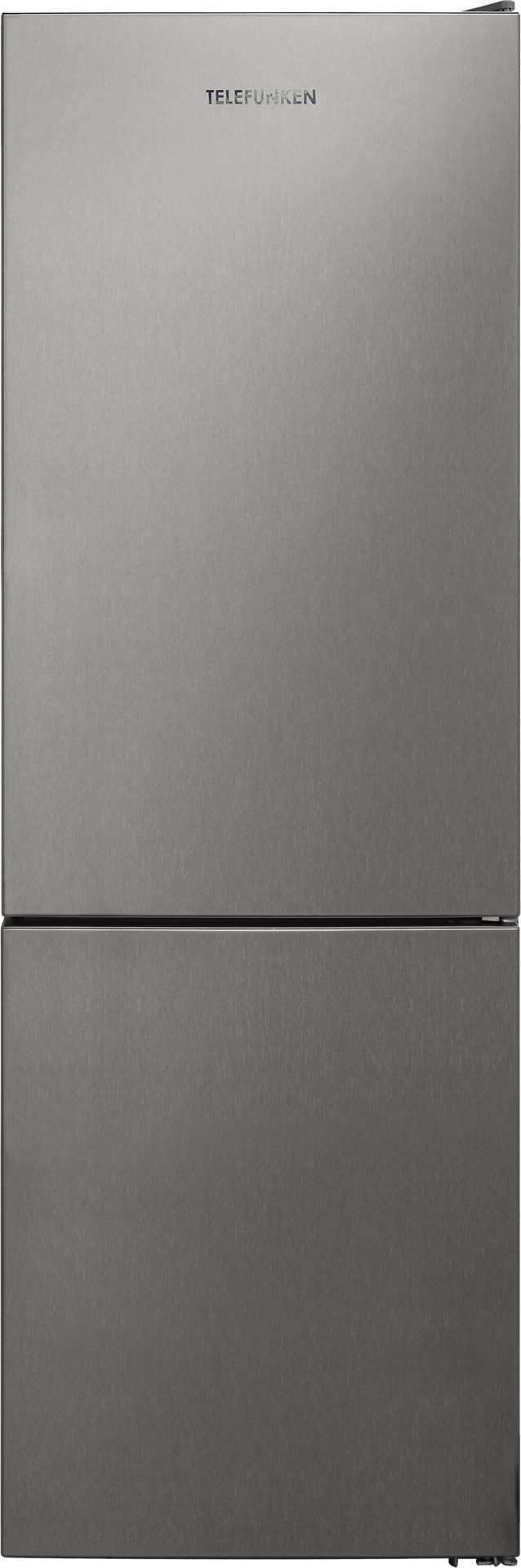 Telefunken Kühl-/Gefrierkombination TF-KS-483PID Inox B/H/T: ca. 60x201x65 cm