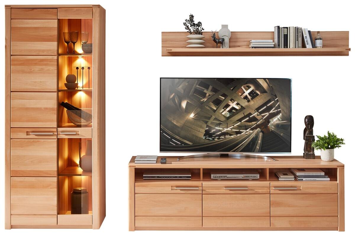 Wandboard Nature One buche Nachbildung buche B/H/T: ca. 180x24x22 cm