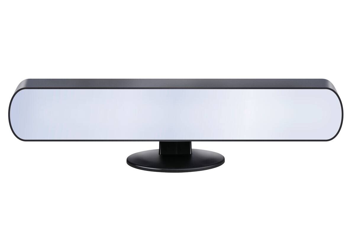 LED-Lichtleiste schwarz B/H/L: ca. 3x6x27 cm