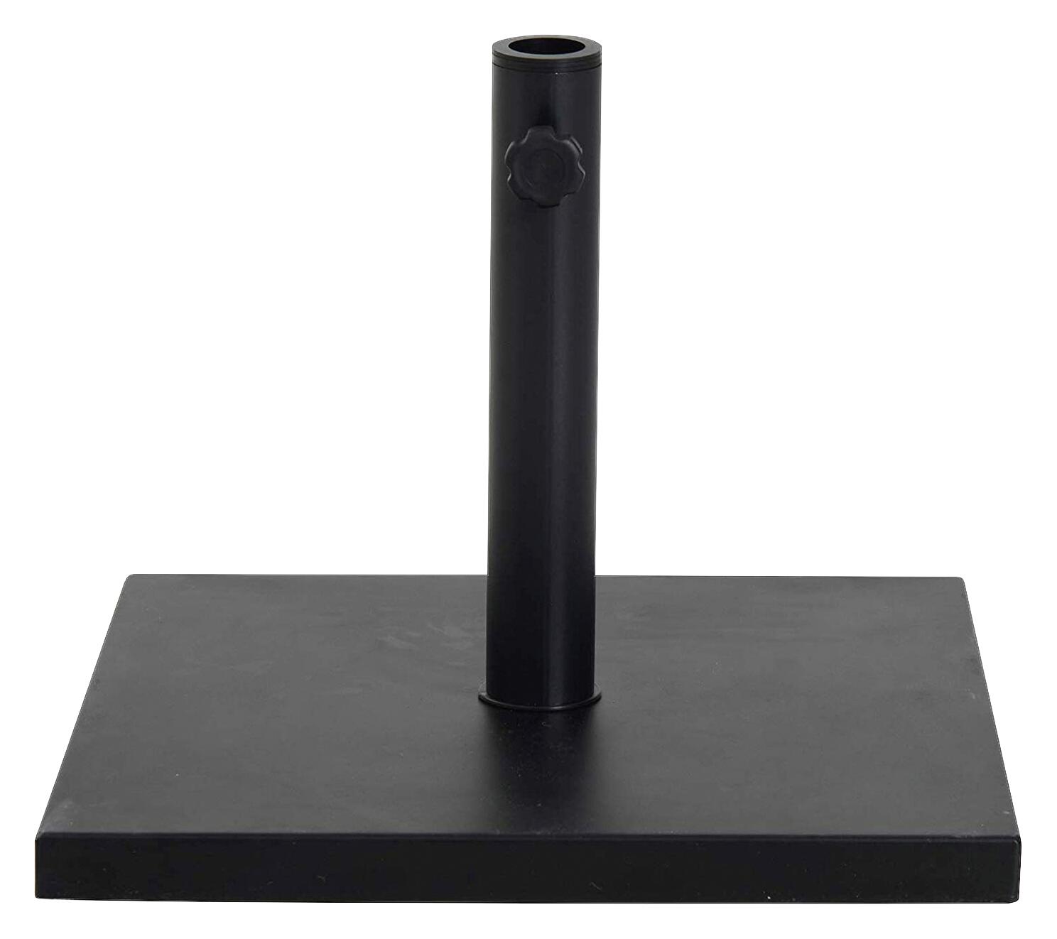 Outsunny Sonnenschirmständer schwarz Metall B/H/L: ca. 40x43x40 cm Outsunny Sonnenschirmständer schwarz Metall B/H/L: ca. 40x43x40 cm