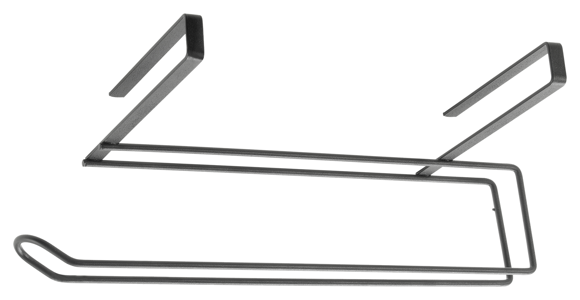 Metaltex Haushaltshelfer mattschwarz Metall B/H/L: ca. 18x10x35 cm