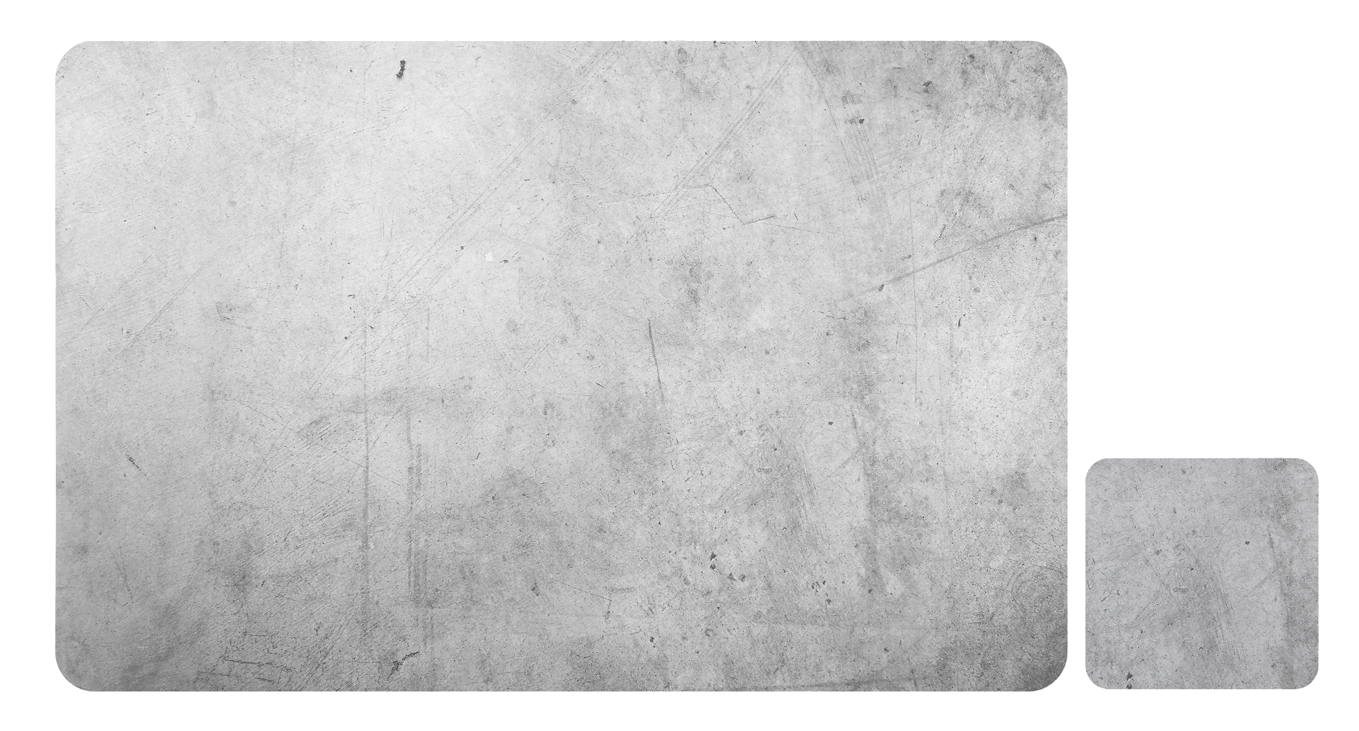 Platzset grau Polypropylen B/L: ca. 44x28 cm