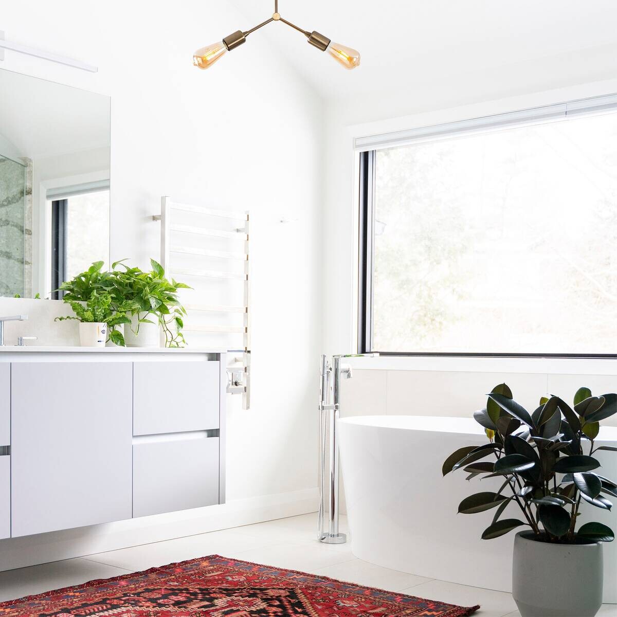 Opviq Deckenleuchte Sparrow-1251 B/H/T/L: ca. 34x26x10x34 cm E27 2 Brennstellen