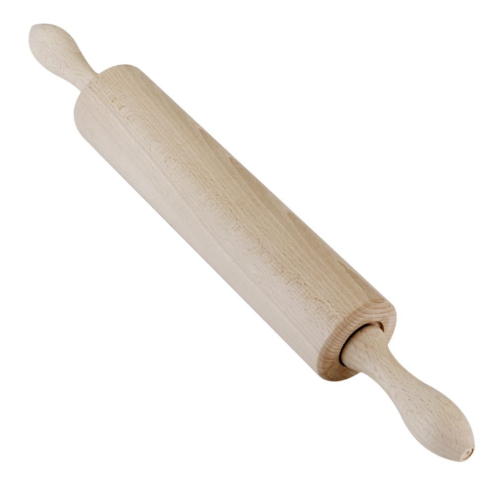 Metaltex Teigrolle natur Buche B/H/L: ca. 5,5x5,5x42,6 cm