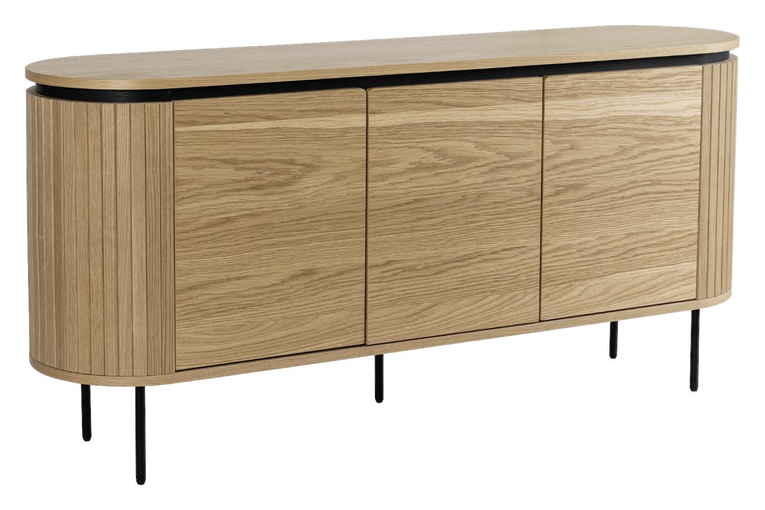 Kommode ALBERI Eiche Sonoma Nachbildung B/H/T: ca. 160x76x40 cm